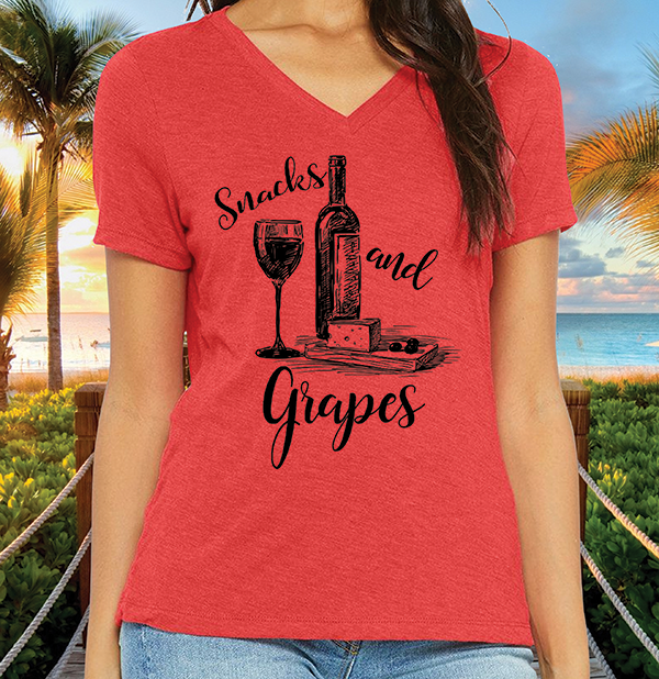 Snacks and Grapes T-Shirt